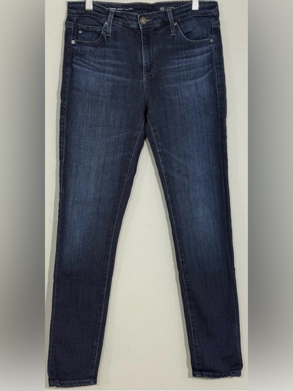 AG Adriano Goldschmied Legging Ankle Skinny Jeans Dark Wash High Rise 28 NWOT